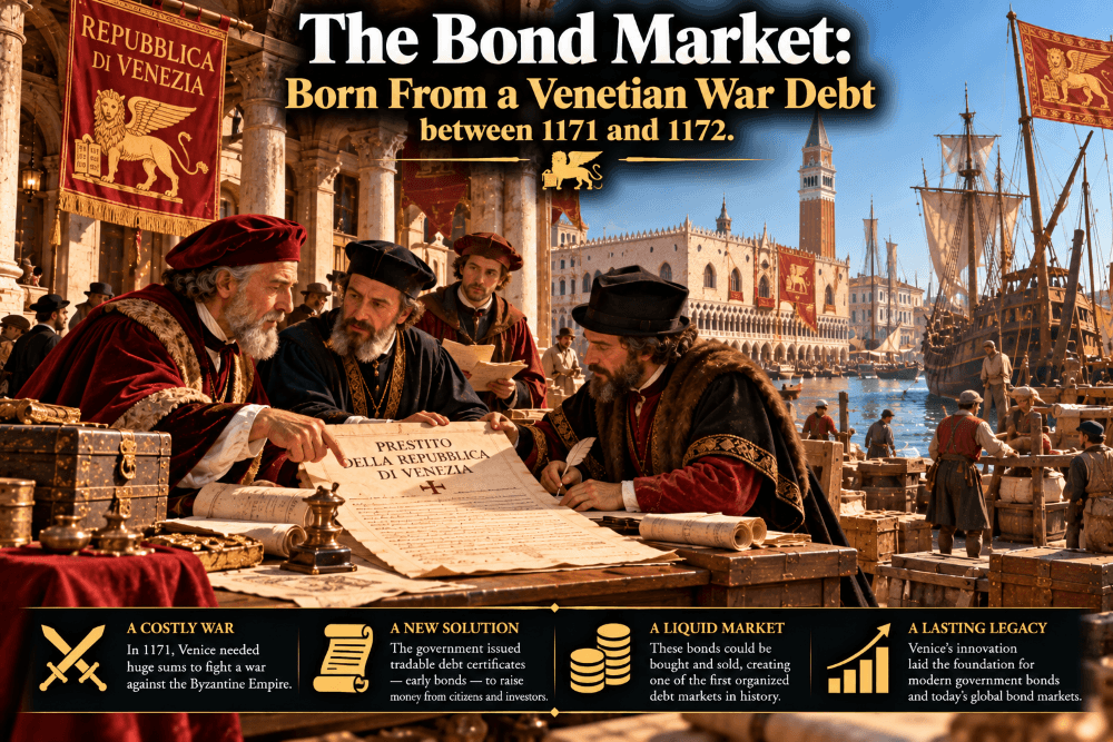 The Bond Market: Born From a Venetian War Debt