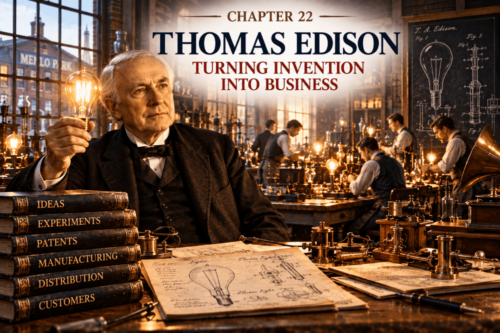 Thomas Edison: Turning Invention Into Business