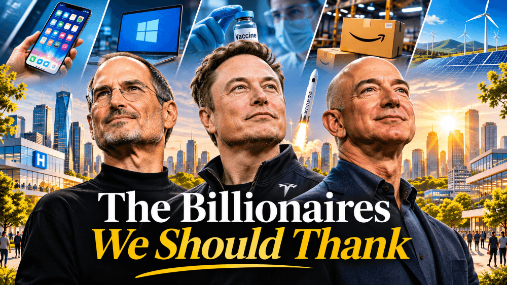 We Owe Billionaires More Gratitude Than Resentment
