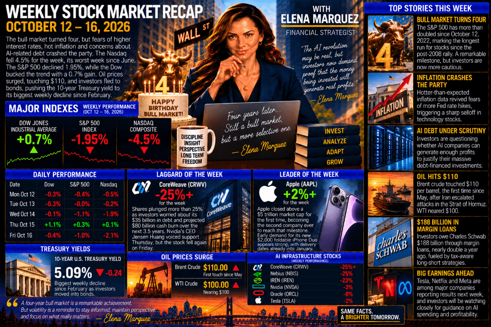 Weekly Stock Market Recap — October 12–16, 2026